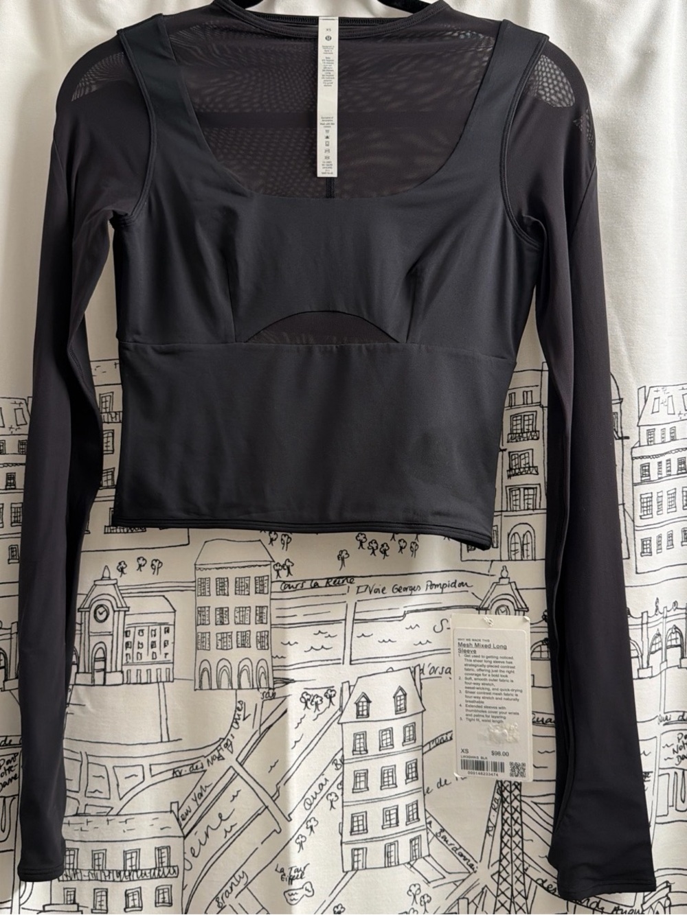 NWT Lululemon Mesh Mixed Long Sleeve
Size: XS | Retail: $98.00